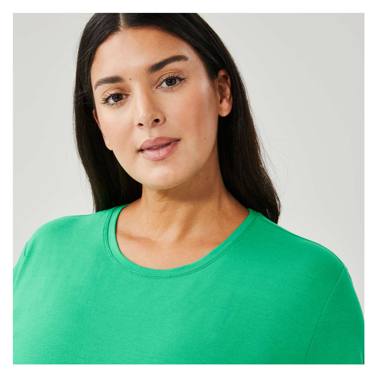 Women+ Moisture-Wicking Active T-Shirt in Bright Green from Joe Fresh